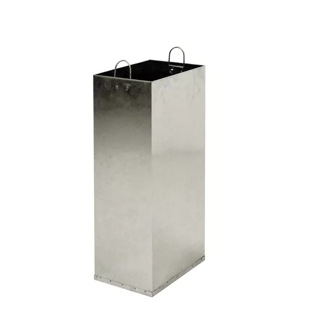 Binnenbak voor modulaire afvalscheidingsunit 60ltr, verzinkt