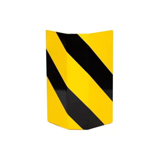 Hoekbeschermer 2x 45graden 200x200x400mm ømm Geel/zwart