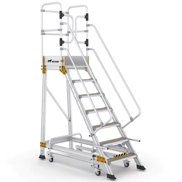 Platformtrap Wixor met handrem 7 treden