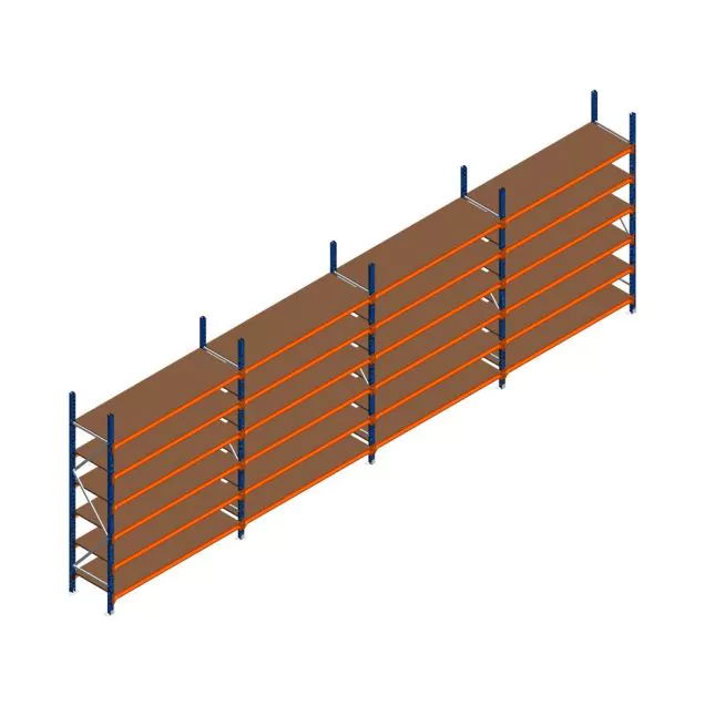 Voordeelrij grootvakstelling Kimer 2250x6250x600 mm (hxbxd) 6 niveaus