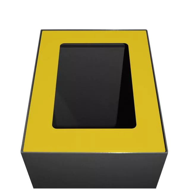 Top modulaire afvalscheidingsunit 60ltr, Geel