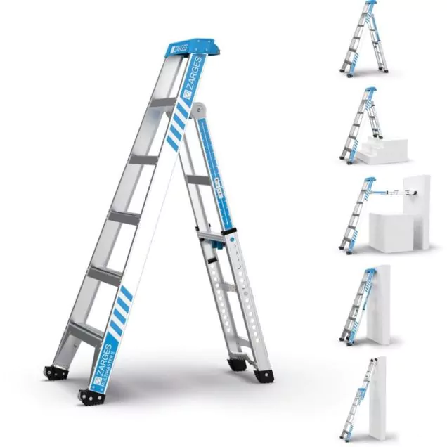 Vouwladder Zarges Multimaster 5 5 treden 2880 mm