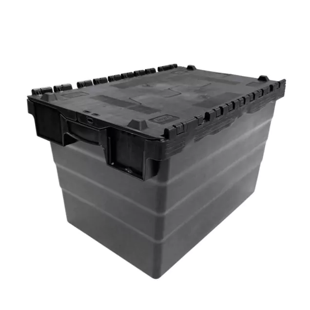 Begra distributiebak, transportbak 600x400x416 mm (lxbxh) zwart