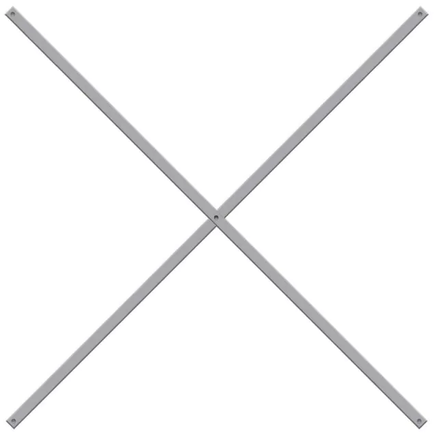 Kruisschoor set 1150 mm voor Medium Duty Legbordstelling