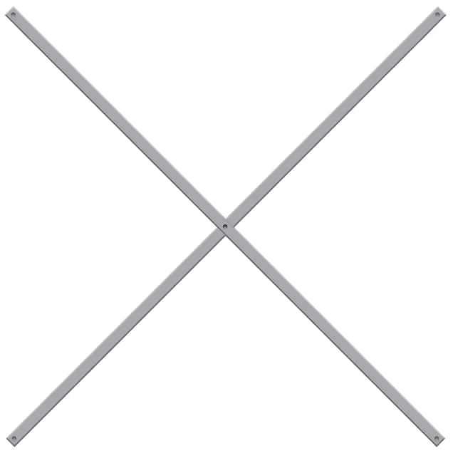 Kruisschoor set 1300 mm voor Medium Duty Legbordstelling