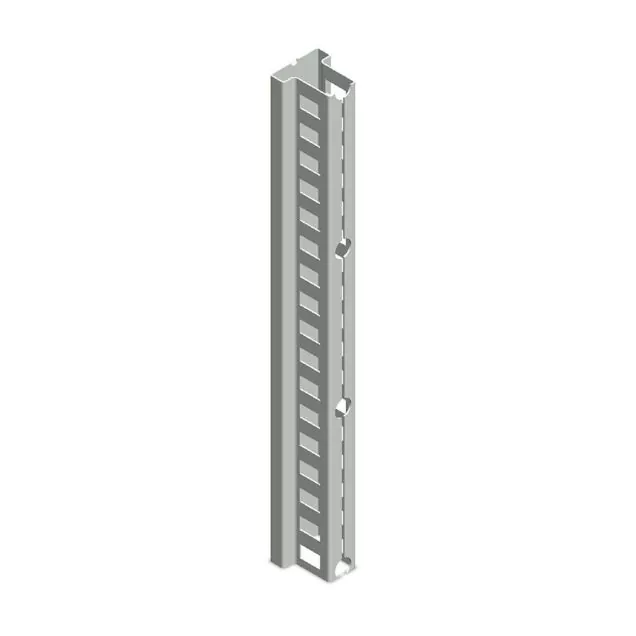 Stijl 2500 mm verzinkt voor Medium Duty Legbordstelling
