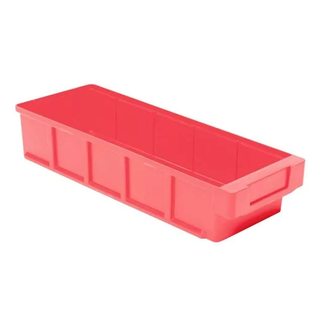 Magazijnbak, magazijnstellingbak VKB 300x152x83 mm (lxbxh) rood