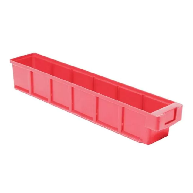 Magazijnbak, magazijnstellingbak VKB 500x93x83 mm (lxbxh) rood