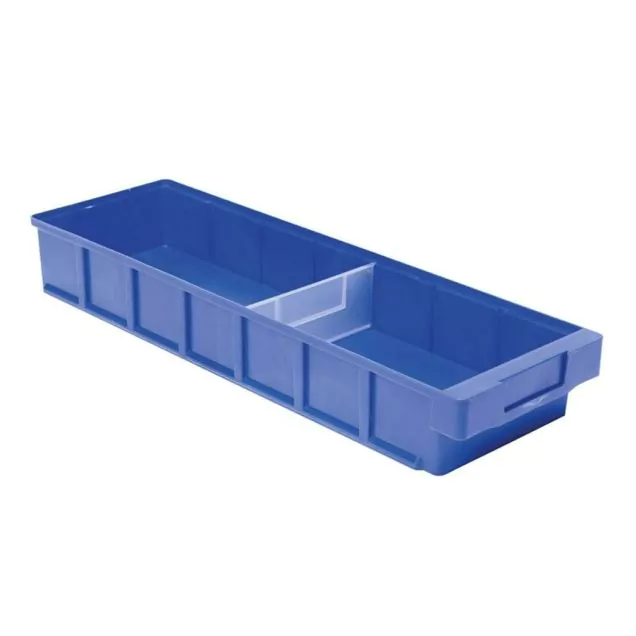 Magazijnbak, magazijnstellingbak VKB 600x186x83 mm (lxbxh) blauw