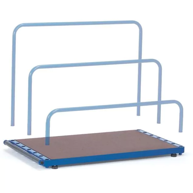 Platenstandaard 1200 kg met laadvlak 1200x800 mm (lxb)