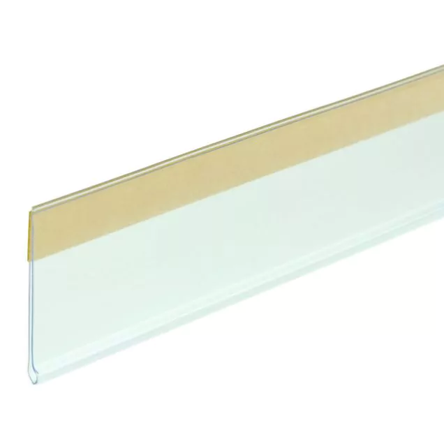 Etikethouder zelfklevend 18x100mm Transparant