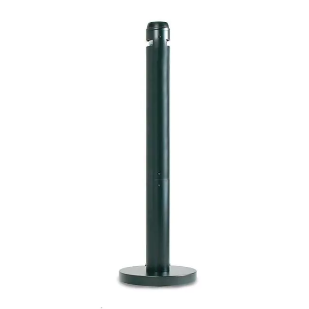 Smokers Pole rubbermaid rookzuil zwart