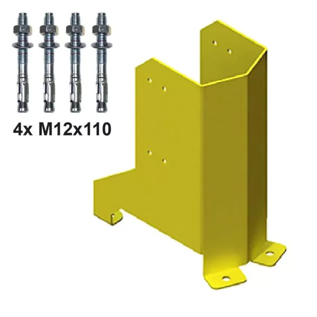 Stijlbeschermer AR T2 400 mm voor stijlen 80 mm breed