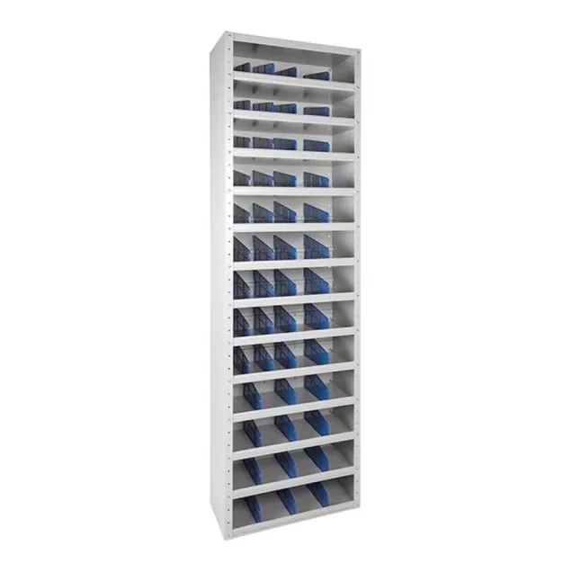 Vakkenkast 1980x600x300 mm (hxbxd) grijs