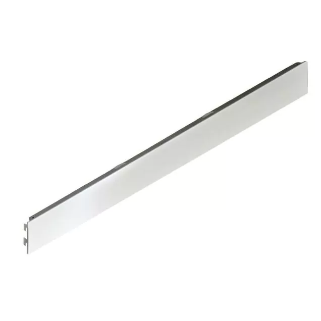Winkelstelling achterwand 1000x100 mm (bxh) gesloten RAL9001