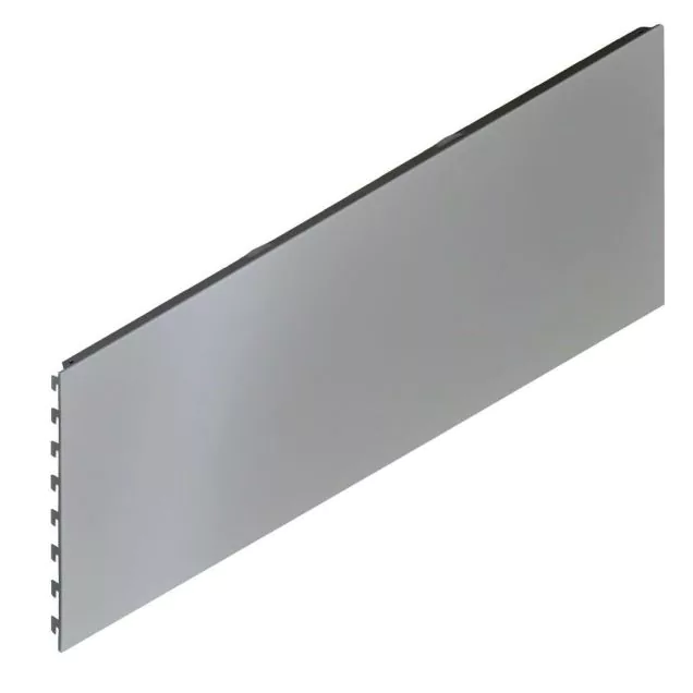 Winkelstelling achterwand 1000x400 (bxh) mm gesloten RAL9006
