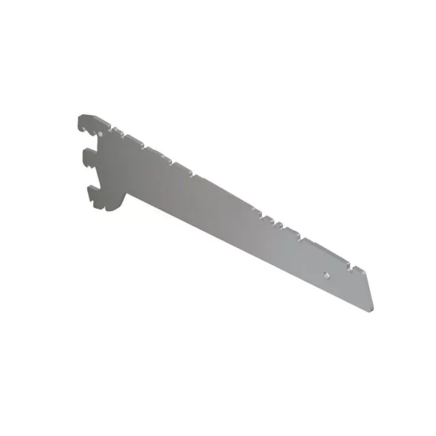 Winkelstelling dragers 470 mm per stuk RAL9006