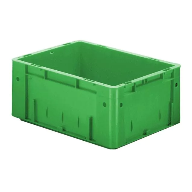 Zware stapelbare transportkrat VTK0 400x300x175 mm (lxbxh) groen