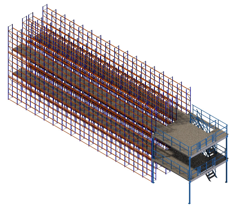 Magazijn Cad Tekening